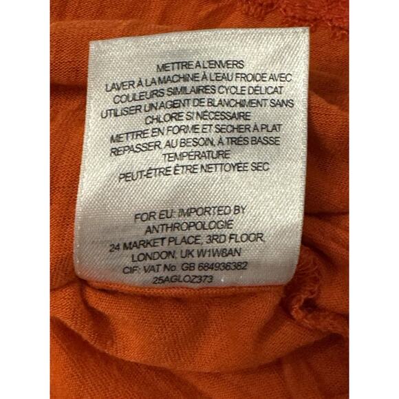 Women's Anthropolgie 9-H15 STCL Dress Red Cream Dot Sz M Beach Preppy Wedding - Picture 7 of 16